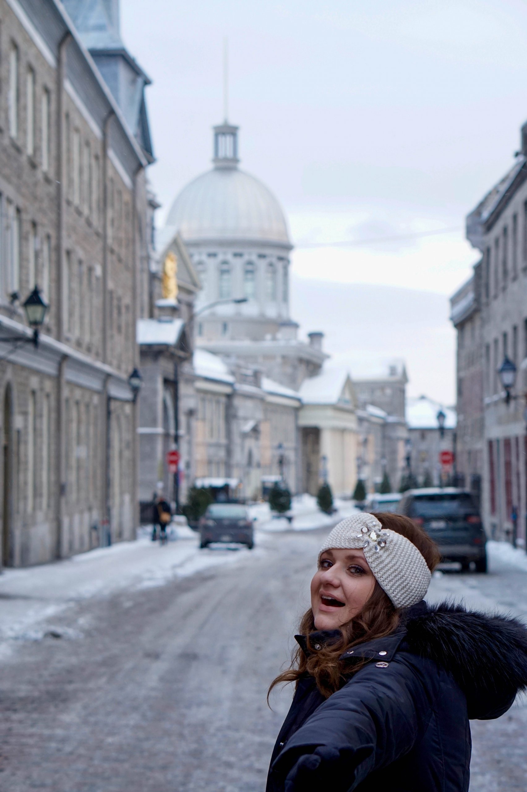 Old Town Montreal winter walk