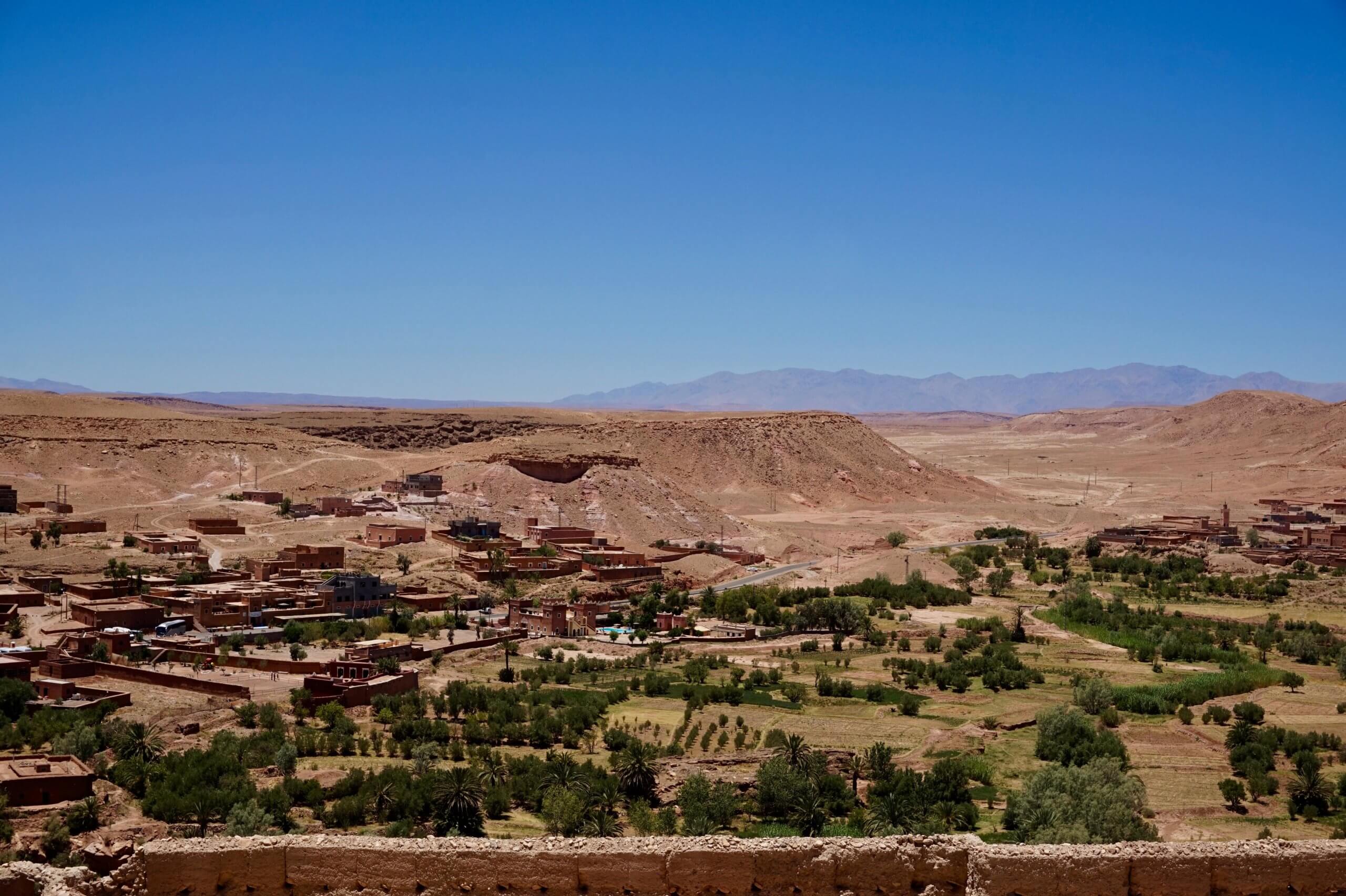 mountain views on a merzouga tour