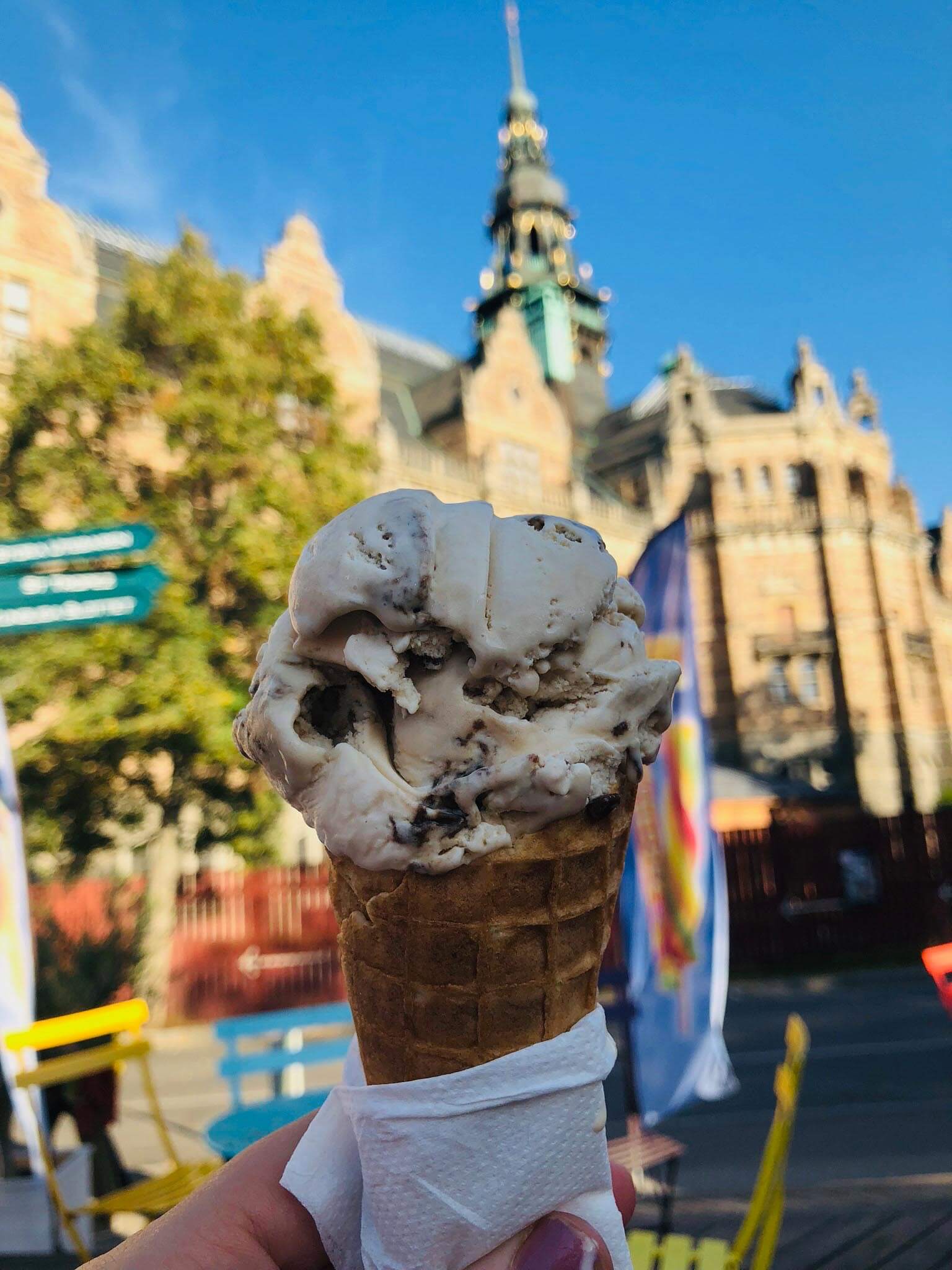 ice cream in stockholm